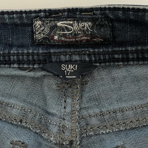 Silver SUKI Boot Cut Jeans. - Picture 2 of 10